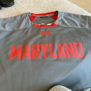 Under Armour Heat Gear shirt sleeve loose fit shirt size L